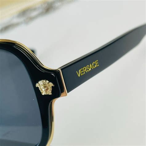 versace ve2180 10006g|ve2199 black and gold.